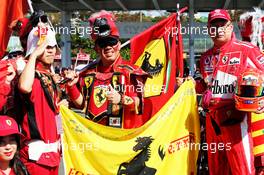 Ferrari fans. 07.10.2018. Formula 1 World Championship, Rd 17, Japanese Grand Prix, Suzuka, Japan, Race Day.