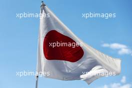 Japan flag. 07.10.2018. Formula 1 World Championship, Rd 17, Japanese Grand Prix, Suzuka, Japan, Race Day.