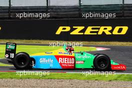 Aguri Suzuki (JPN) in the 1989 Benetton B189. 07.10.2018. Formula 1 World Championship, Rd 17, Japanese Grand Prix, Suzuka, Japan, Race Day.