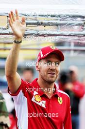 Sebastian Vettel (GER) Ferrari. 04.10.2018. Formula 1 World Championship, Rd 17, Japanese Grand Prix, Suzuka, Japan, Preparation Day.
