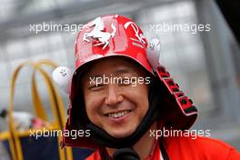 Fan of Scuderia Ferrari   04.10.2018. Formula 1 World Championship, Rd 17, Japanese Grand Prix, Suzuka, Japan, Preparation Day.