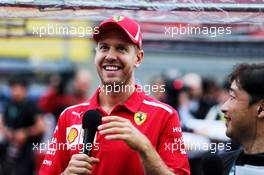 Sebastian Vettel (GER) Ferrari. 04.10.2018. Formula 1 World Championship, Rd 17, Japanese Grand Prix, Suzuka, Japan, Preparation Day.