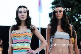 Models at the Amber Lounge Fashion Show. 25.05.2018. Formula 1 World Championship, Rd 6, Monaco Grand Prix, Monte Carlo, Monaco, Friday.