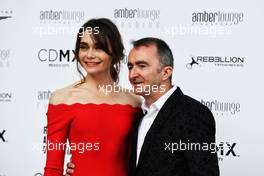 Paddy Lowe (GBR) Williams Chief Technical Officer with his wife Anna Danshina at the Amber Lounge Fashion Show. 25.05.2018. Formula 1 World Championship, Rd 6, Monaco Grand Prix, Monte Carlo, Monaco, Friday.