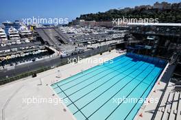 The Monaco swimming pool. 25.05.2018. Formula 1 World Championship, Rd 6, Monaco Grand Prix, Monte Carlo, Monaco, Friday.