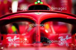 Ferrari SF71H Halo cockpit cover. 25.05.2018. Formula 1 World Championship, Rd 6, Monaco Grand Prix, Monte Carlo, Monaco, Friday.