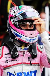 Sergio Perez (MEX) Sahara Force India F1. 27.05.2018. Formula 1 World Championship, Rd 6, Monaco Grand Prix, Monte Carlo, Monaco, Race Day.