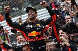 1st place Daniel Ricciardo (AUS) Red Bull Racing RB14. 27.05.2018. Formula 1 World Championship, Rd 6, Monaco Grand Prix, Monte Carlo, Monaco, Race Day.