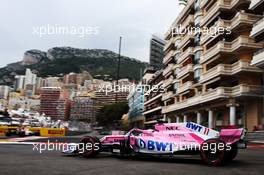 Sergio Perez (MEX) Sahara Force India F1 VJM11. 27.05.2018. Formula 1 World Championship, Rd 6, Monaco Grand Prix, Monte Carlo, Monaco, Race Day.