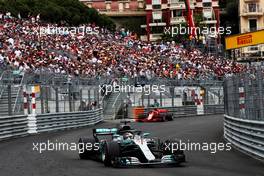 Lewis Hamilton (GBR) Mercedes AMG F1 W09. 27.05.2018. Formula 1 World Championship, Rd 6, Monaco Grand Prix, Monte Carlo, Monaco, Race Day.