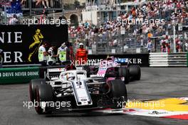 Marcus Ericsson (SWE) Sauber C37. 27.05.2018. Formula 1 World Championship, Rd 6, Monaco Grand Prix, Monte Carlo, Monaco, Race Day.