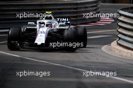 Sergey Sirotkin (RUS) Williams FW41. 27.05.2018. Formula 1 World Championship, Rd 6, Monaco Grand Prix, Monte Carlo, Monaco, Race Day.