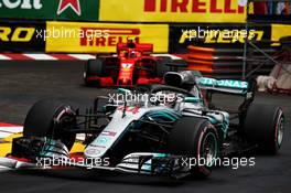 Lewis Hamilton (GBR) Mercedes AMG F1 W09. 27.05.2018. Formula 1 World Championship, Rd 6, Monaco Grand Prix, Monte Carlo, Monaco, Race Day.
