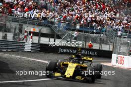 Nico Hulkenberg (GER) Renault Sport F1 Team RS18. 27.05.2018. Formula 1 World Championship, Rd 6, Monaco Grand Prix, Monte Carlo, Monaco, Race Day.