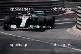 Lewis Hamilton (GBR) Mercedes AMG F1 W09. 27.05.2018. Formula 1 World Championship, Rd 6, Monaco Grand Prix, Monte Carlo, Monaco, Race Day.