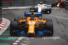 Stoffel Vandoorne (BEL) McLaren MCL33. 27.05.2018. Formula 1 World Championship, Rd 6, Monaco Grand Prix, Monte Carlo, Monaco, Race Day.