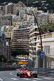 Sebastian Vettel (GER) Ferrari SF71H. 27.05.2018. Formula 1 World Championship, Rd 6, Monaco Grand Prix, Monte Carlo, Monaco, Race Day.
