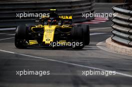 Carlos Sainz Jr (ESP) Renault Sport F1 Team RS18. 27.05.2018. Formula 1 World Championship, Rd 6, Monaco Grand Prix, Monte Carlo, Monaco, Race Day.