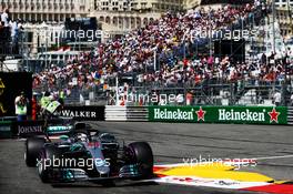 Lewis Hamilton (GBR) Mercedes AMG F1 W09. 26.05.2018. Formula 1 World Championship, Rd 6, Monaco Grand Prix, Monte Carlo, Monaco, Qualifying Day.