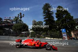 Sebastian Vettel (GER) Ferrari SF71H. 26.05.2018. Formula 1 World Championship, Rd 6, Monaco Grand Prix, Monte Carlo, Monaco, Qualifying Day.