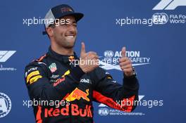 Daniel Ricciardo (AUS) Red Bull Racing RB14 get pole position. 26.05.2018. Formula 1 World Championship, Rd 6, Monaco Grand Prix, Monte Carlo, Monaco, Qualifying Day.