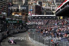 Sergio Perez (MEX) Sahara Force India F1 VJM11. 26.05.2018. Formula 1 World Championship, Rd 6, Monaco Grand Prix, Monte Carlo, Monaco, Qualifying Day.