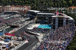 Sergio Perez (MEX) Sahara Force India F1 VJM11. 26.05.2018. Formula 1 World Championship, Rd 6, Monaco Grand Prix, Monte Carlo, Monaco, Qualifying Day.