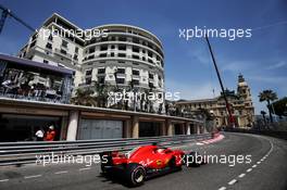 Sebastian Vettel (GER) Ferrari SF71H. 26.05.2018. Formula 1 World Championship, Rd 6, Monaco Grand Prix, Monte Carlo, Monaco, Qualifying Day.
