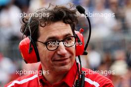Mattia Binotto (ITA) Ferrari Chief Technical Officer. 27.05.2018. Formula 1 World Championship, Rd 6, Monaco Grand Prix, Monte Carlo, Monaco, Race Day.