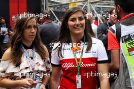 Tatiana Calderon (COL) Sauber F1 Team Development Driver. 27.05.2018. Formula 1 World Championship, Rd 6, Monaco Grand Prix, Monte Carlo, Monaco, Race Day.