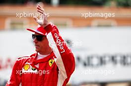 Kimi Raikkonen (FIN) Ferrari. 24.05.2018. Formula 1 World Championship, Rd 6, Monaco Grand Prix, Monte Carlo, Monaco, Practice Day.
