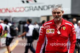 Maurizio Arrivabene (ITA) Ferrari Team Principal. 24.05.2018. Formula 1 World Championship, Rd 6, Monaco Grand Prix, Monte Carlo, Monaco, Practice Day.