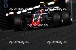 Kevin Magnussen (DEN) Haas VF-18. 24.05.2018. Formula 1 World Championship, Rd 6, Monaco Grand Prix, Monte Carlo, Monaco, Practice Day.