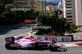 Esteban Ocon (FRA) Sahara Force India F1 VJM11. 24.05.2018. Formula 1 World Championship, Rd 6, Monaco Grand Prix, Monte Carlo, Monaco, Practice Day.
