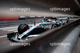 Lewis Hamilton (GBR) Mercedes AMG F1 W09. 24.05.2018. Formula 1 World Championship, Rd 6, Monaco Grand Prix, Monte Carlo, Monaco, Practice Day.
