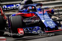 Pierre Gasly (FRA) Scuderia Toro Rosso STR13. 24.05.2018. Formula 1 World Championship, Rd 6, Monaco Grand Prix, Monte Carlo, Monaco, Practice Day.