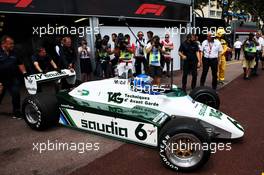 Keke Rosberg (FIN) Williams FW08. 24.05.2018. Formula 1 World Championship, Rd 6, Monaco Grand Prix, Monte Carlo, Monaco, Practice Day.