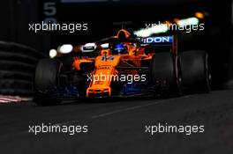 Fernando Alonso (ESP) McLaren MCL33. 24.05.2018. Formula 1 World Championship, Rd 6, Monaco Grand Prix, Monte Carlo, Monaco, Practice Day.