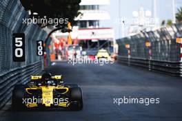 Nico Hulkenberg (GER) Renault Sport F1 Team RS18. 24.05.2018. Formula 1 World Championship, Rd 6, Monaco Grand Prix, Monte Carlo, Monaco, Practice Day.