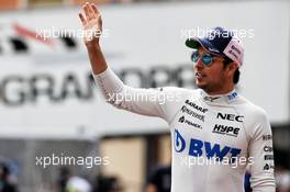 Sergio Perez (MEX) Sahara Force India F1. 24.05.2018. Formula 1 World Championship, Rd 6, Monaco Grand Prix, Monte Carlo, Monaco, Practice Day.
