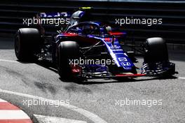 Pierre Gasly (FRA) Scuderia Toro Rosso STR13. 24.05.2018. Formula 1 World Championship, Rd 6, Monaco Grand Prix, Monte Carlo, Monaco, Practice Day.