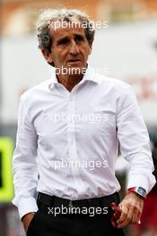 Alain Prost (FRA) Renault Sport F1 Team Special Advisor. 24.05.2018. Formula 1 World Championship, Rd 6, Monaco Grand Prix, Monte Carlo, Monaco, Practice Day.