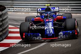 Pierre Gasly (FRA) Scuderia Toro Rosso STR13. 24.05.2018. Formula 1 World Championship, Rd 6, Monaco Grand Prix, Monte Carlo, Monaco, Practice Day.