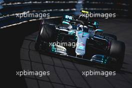 Valtteri Bottas (FIN) Mercedes AMG F1 W09. 24.05.2018. Formula 1 World Championship, Rd 6, Monaco Grand Prix, Monte Carlo, Monaco, Practice Day.