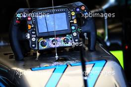 Steering wheel for Valtteri Bottas (FIN) Mercedes AMG F1 W09. 24.05.2018. Formula 1 World Championship, Rd 6, Monaco Grand Prix, Monte Carlo, Monaco, Practice Day.
