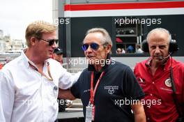 (L to R): Danny Sullivan (USA) FIA Steward with Jacky Ickx (BEL). 24.05.2018. Formula 1 World Championship, Rd 6, Monaco Grand Prix, Monte Carlo, Monaco, Practice Day.