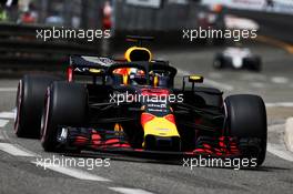 Daniel Ricciardo (AUS) Red Bull Racing RB14. 24.05.2018. Formula 1 World Championship, Rd 6, Monaco Grand Prix, Monte Carlo, Monaco, Practice Day.