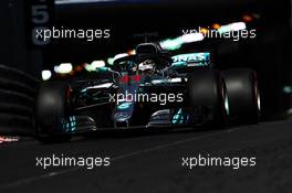 Lewis Hamilton (GBR) Mercedes AMG F1 W09. 24.05.2018. Formula 1 World Championship, Rd 6, Monaco Grand Prix, Monte Carlo, Monaco, Practice Day.