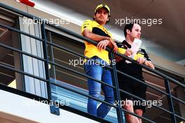 Carlos Sainz Jr (ESP) Renault Sport F1 Team. 23.05.2018. Formula 1 World Championship, Rd 6, Monaco Grand Prix, Monte Carlo, Monaco, Preparation Day.