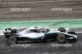 Valtteri Bottas (FIN) Mercedes AMG F1 W09. 22.02.2018. Mercedes AMG F1 W09 Launch, Silverstone, England.